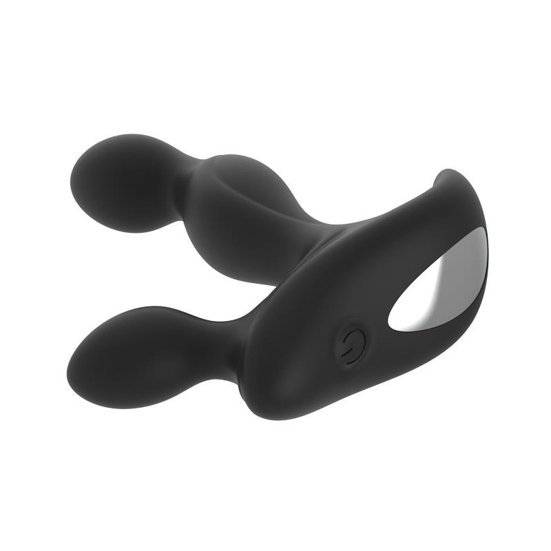 Plug/wibr-Prostate Massager With Remote Control Black